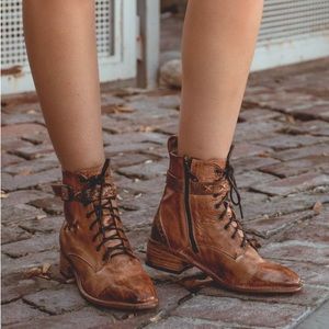 Bed Stu Era Combat Boot Size 7